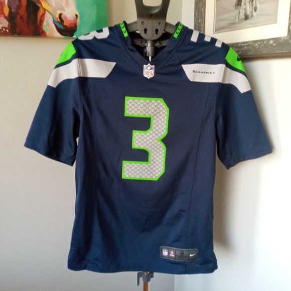 Nike NFL Seattle Seahawks Russell Wilson #3 On Field jersey size small - Picture 3 of 12